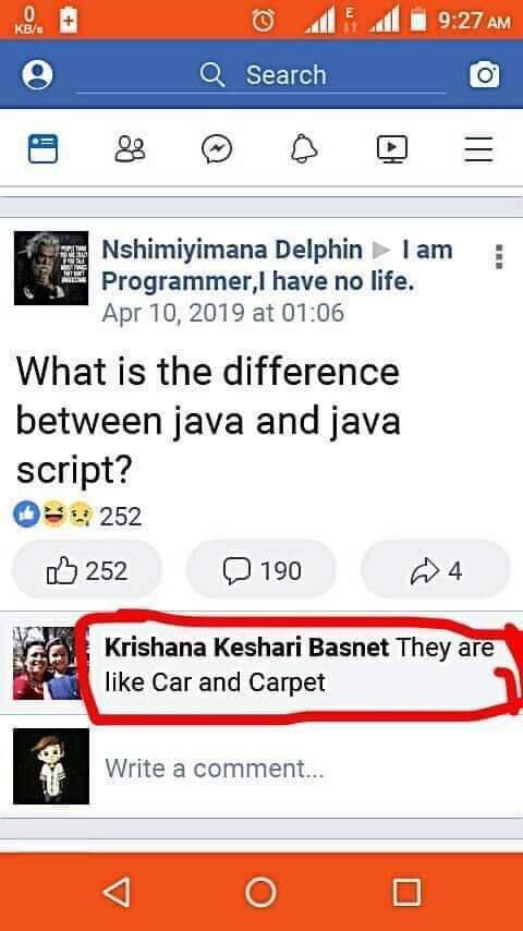 Burn baby burn 🔥 #javascript #java #programmers