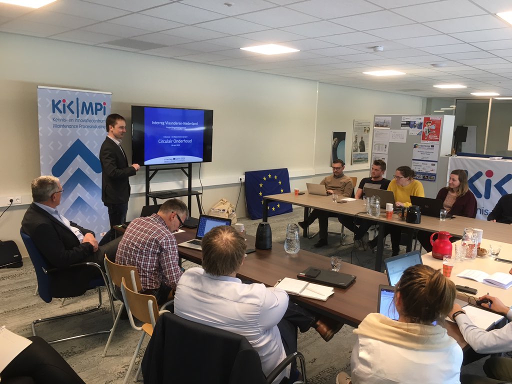 kicmpi's tweet photo. Hoera, het is zover. De eerste formele bijeenkomst van het nieuwe @InterregVLANED project #CircularMaintenance #innovatie @vlaamseoverheid @provzeeland @kicmpi #circulair https://t.co/ZRvpvqnvMp