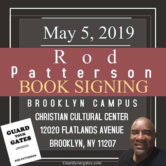 So looking forward to interviewing with Pastor Jamaal on May 5th at Christian Cultural Center’s Brooklyn Campus!!! #guardyourgates #organize #defend #guard #Insurance #ccclongisland #cccbrooklyn #mancavemondays… brorod91.wordpress.com/2019/04/16/so-…