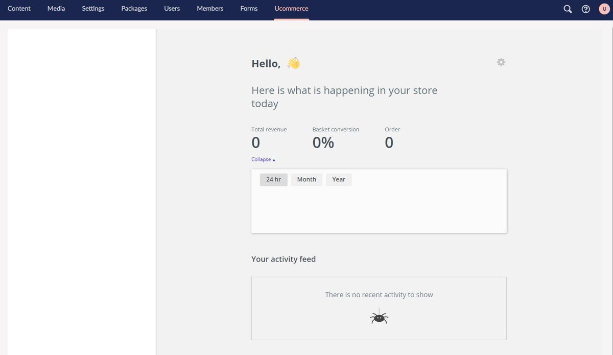 ucommerce's tweet image. Here's a little sneak peak 👀 of our works towards integration with #umbraco8. Next step: 🔜 having all the connection points between @umbraco and #ucommerce! Stay tuned! 😎