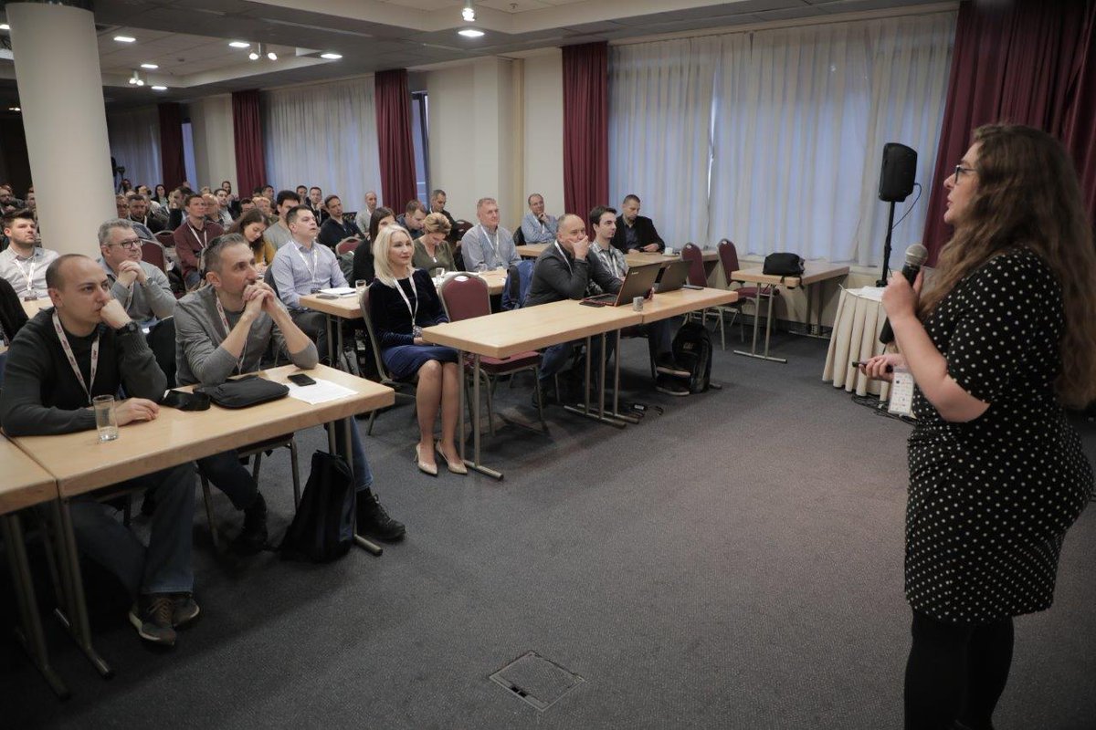 eSigurnostSRB's tweet photo. Speakers & Lectures at the #eSecurity2019 Conference
#ChrisKubecka our keynote speaker
#eSecuritySpeakers #eSecurityLectures #esecurity #security #ITconference #conference #hacking #ack4life #whitehacker #eSecurityHackingGame https://t.co/aAxIHUhljL