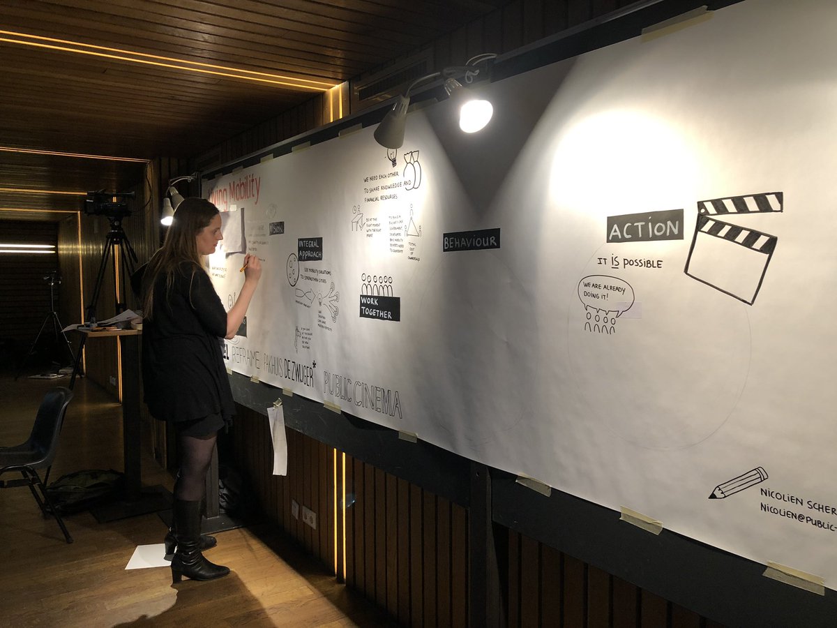 Living_Mobility's tweet photo. Beeldverslag in wording, er wordt hard gewerkt door @public_cinema bij #LivingMobility https://t.co/fIohwG9PrQ