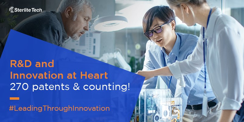 STL_Tech's tweet photo. At #SterliteTech, we are ready for the deployment of future-ready communication networks.
To innovate for the future we have built a portfolio of 270 technology patents, with a 60% increase in the number of patents in last 3 years.
#LeadingThroughInnovation #TechnologyPatents https://t.co/Dy9FAuxGbF