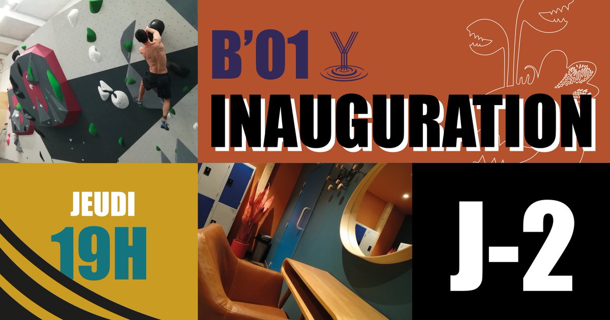 • PROJET Y - INAUGURATION extension à B'O1 •

⚡️ RDV Jeudi prochain à la Maison Mère ! ⚡️

A partir de 19h > Barbecue / DJ Set
A partir de 20h > Fight Block "Y" 
en présence de :
Manu Cornu &amp; <a href="/SandozMelanie/">Sandoz Mélanie</a> de la Team B'O
Christopher Hardy
La Folle aux chats