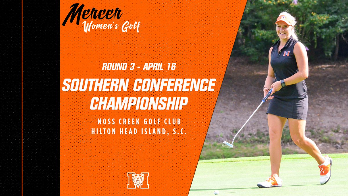 Here. We. Go. Round 👌 of the #SoConWGolf Championship!

8:50 a.m. ➡️ Hrindova
9 a.m. ➡️ Janiga
9:10 a.m. ➡️ Pyon
9:20 a.m. ➡️ Lightfritz
9:30 a.m. ➡️ Kukkonen

#RoarTogether

📊 bit.ly/2GnZVmm