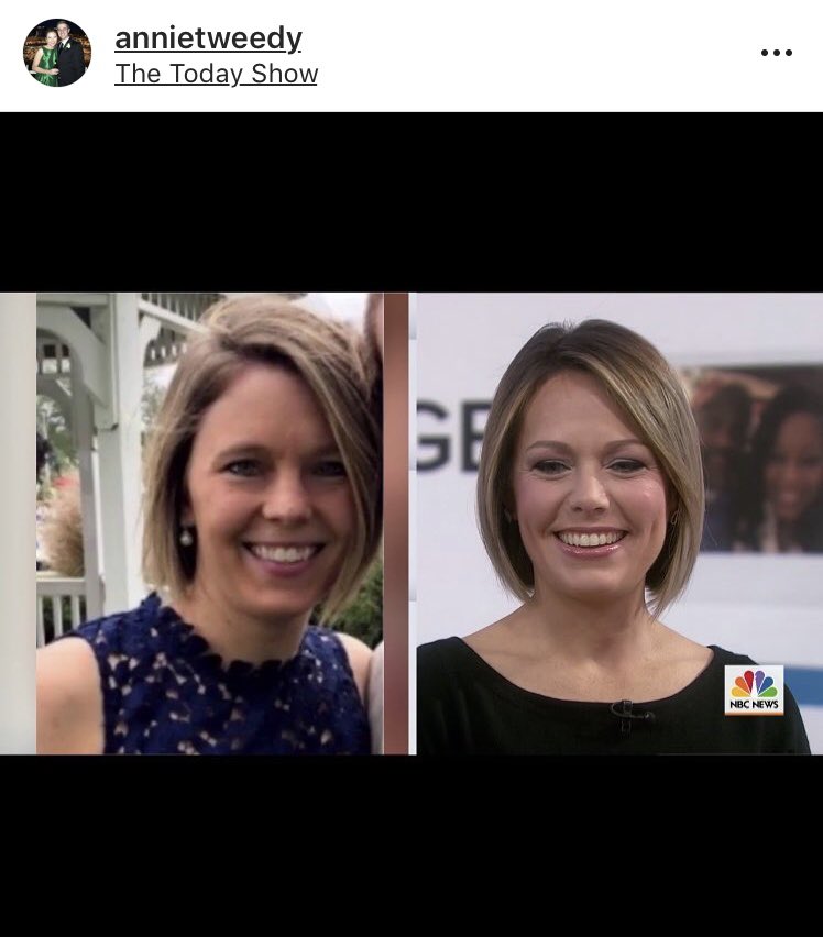 bks_annie's tweet photo. @DylanDreyerNBC yes, bring back doppelgänger week!  I want a second chance!  #firstrunnerup https://t.co/qT0FnM7NZ7