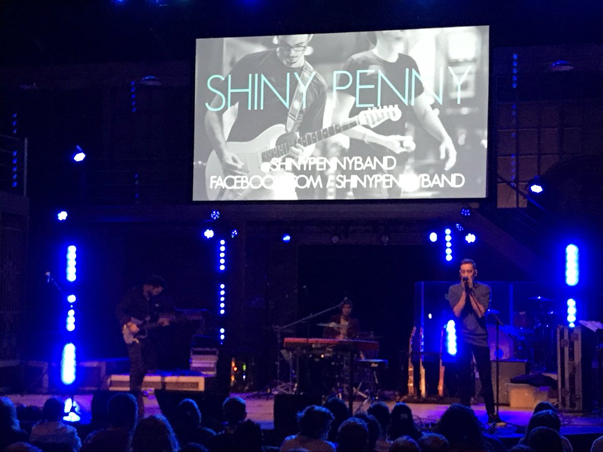 And another year of the Howard County Student Leadership Summit kicks off!!  Thank you <a href="/ShinyPennyBand/">Shiny Penny</a> for joining us again!! #walkingwisely We will See over 500 students from all 5 County Schools the next two days!