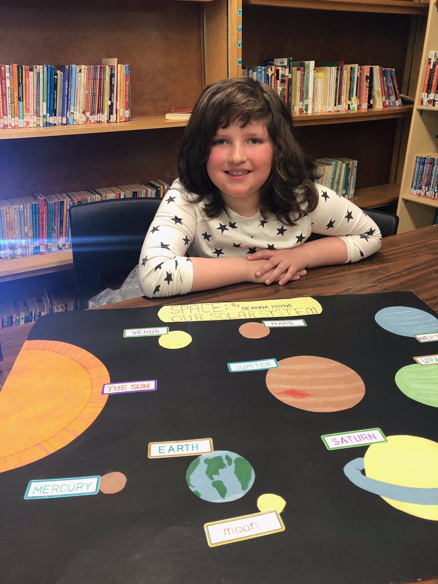 VickiQuinton's tweet photo. To infinity and beyond! Wow grade twos the solar system models are amazing. Great job everyone! https://t.co/jYZHDnKK2p