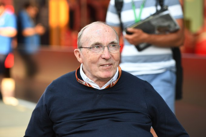 Happy 77th Birthday Sir Frank Williams! 