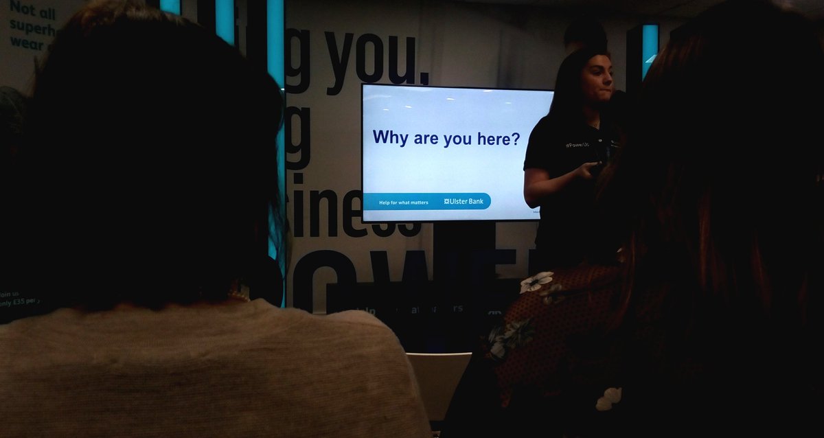 workshopmakes's tweet image. Tackling the big questions at @UlsterBankNI Accelerator Hub! Great event, loads to think about! Thanks to @GabiBurnside for really engaging event &amp;amp; @lilylisab , @foodbelfast &amp;amp; of course @wibni for organising it. I&apos;m perfecting my pitch - promise :-) #PowerUp #belfasthour