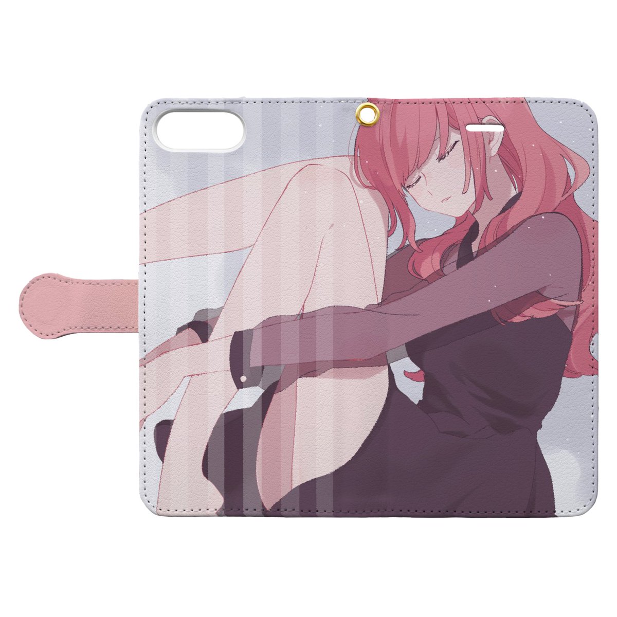 「手帳型スマホケースデザイン追加しました❁
https://t.co/OyujqO」|macoのイラスト