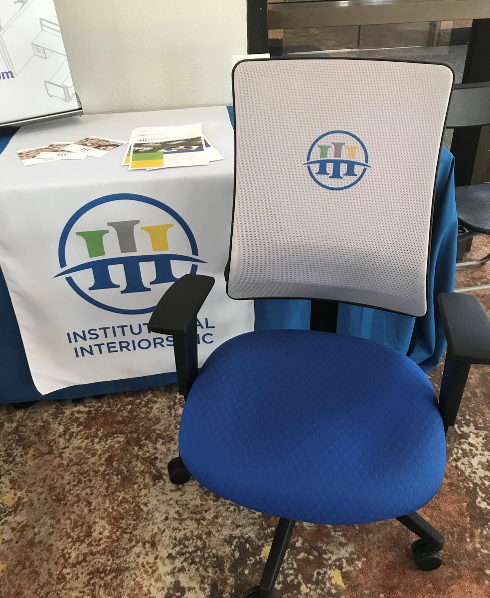 IIIRaleigh's tweet photo. Loving this RFM Seating personalized mesh back chair!! Stop by and see it and our team at ACCBO! 

#branding #personalized #taskchair #tradeshow #ACCBO #RFMSeating #officefurniture https://t.co/qmgCDovuOb