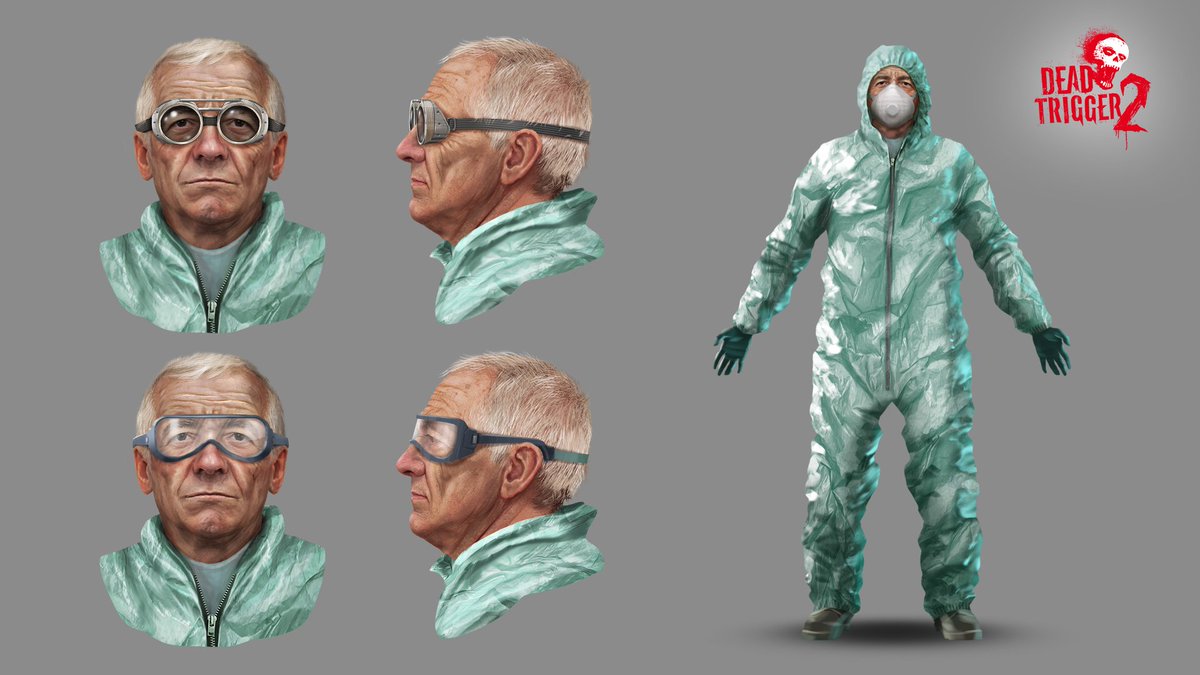 MADFINGERGames's tweet image. What #DeadTrigger #ConceptArt scientist do you prefer @conceptartworld ? 👍🏆 None of them? Show us your favorite scientist zombie!

MADFINGER Games #Anniversary is coming soon and we are in the mood to refresh some memories and old concept arts 🧠👀🙃

#zombie #community #fanart