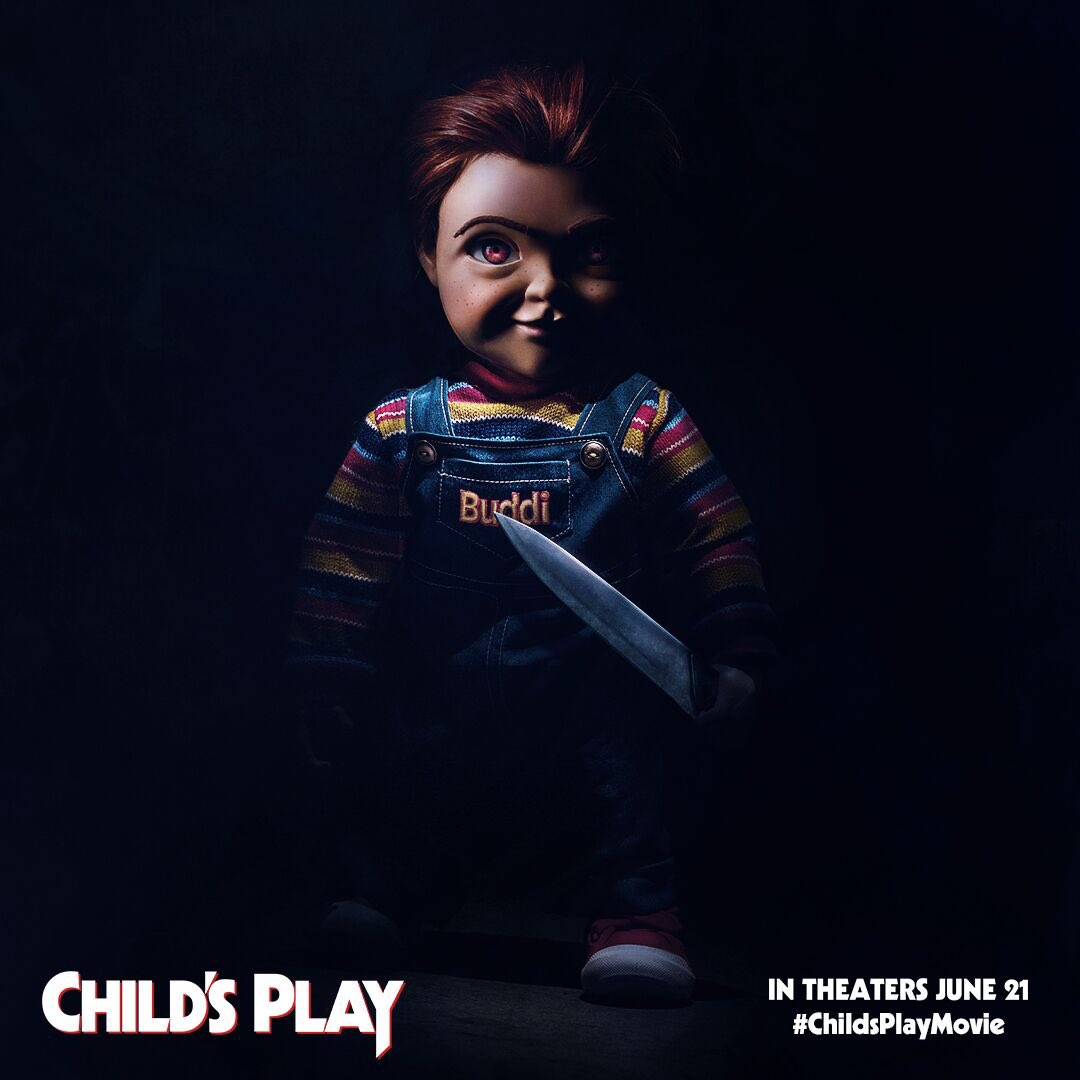 He’s more than a toy… He’s your best friend! Your first full look at Chucky is here. Don't miss @ChildsPlayMovie, in theaters June 21st. 🔪🔪🔪 #ChildsPlayMovie #TimeToPlay