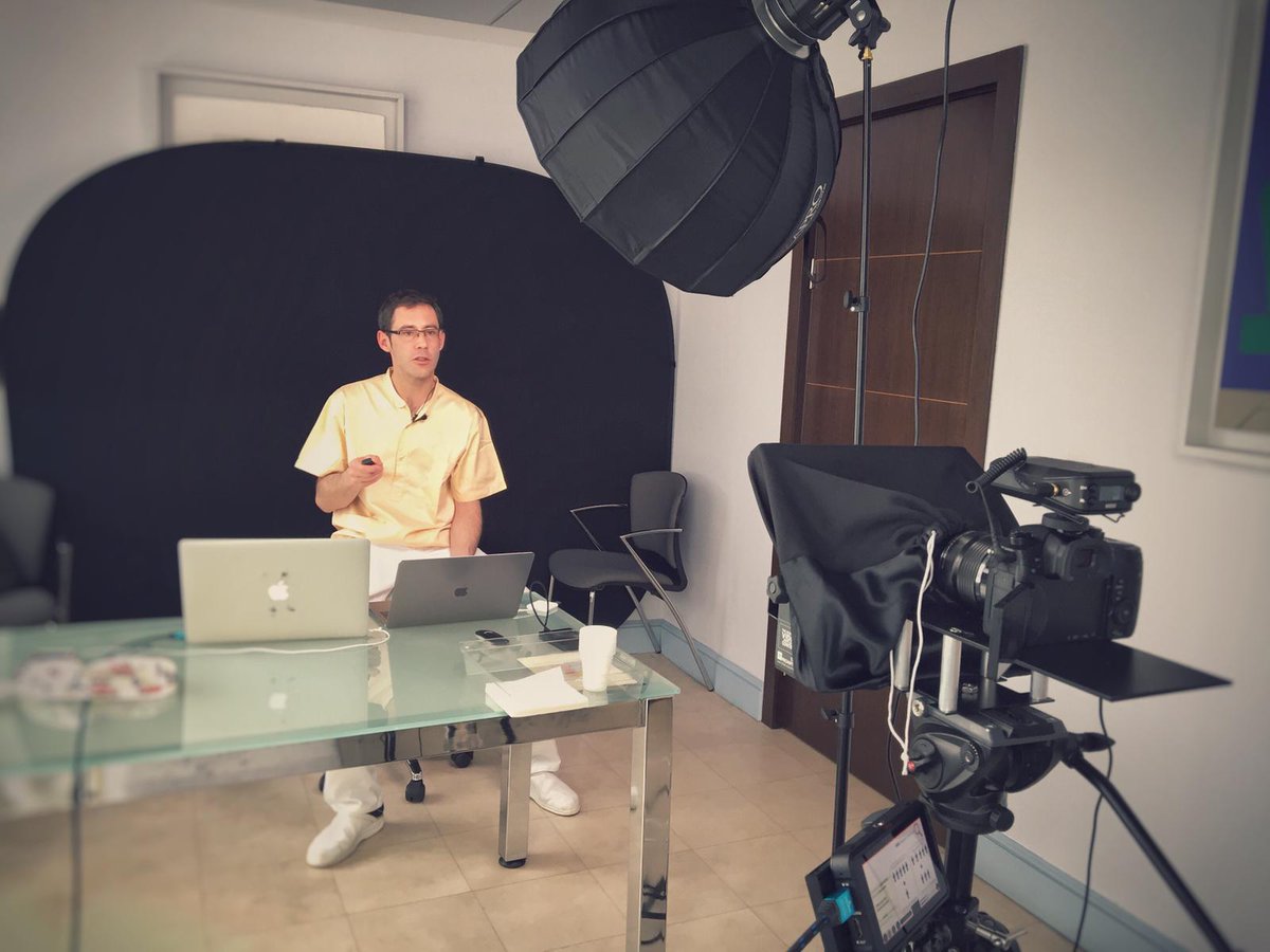 OsteocomES's tweet photo. 🎥En Madrid con el Dr. Ignacio Sanz produciendo su video curso en Español!
🇪🇸oS gusta?
#osteocom #DentalLearning https://t.co/IixhfwhbJe