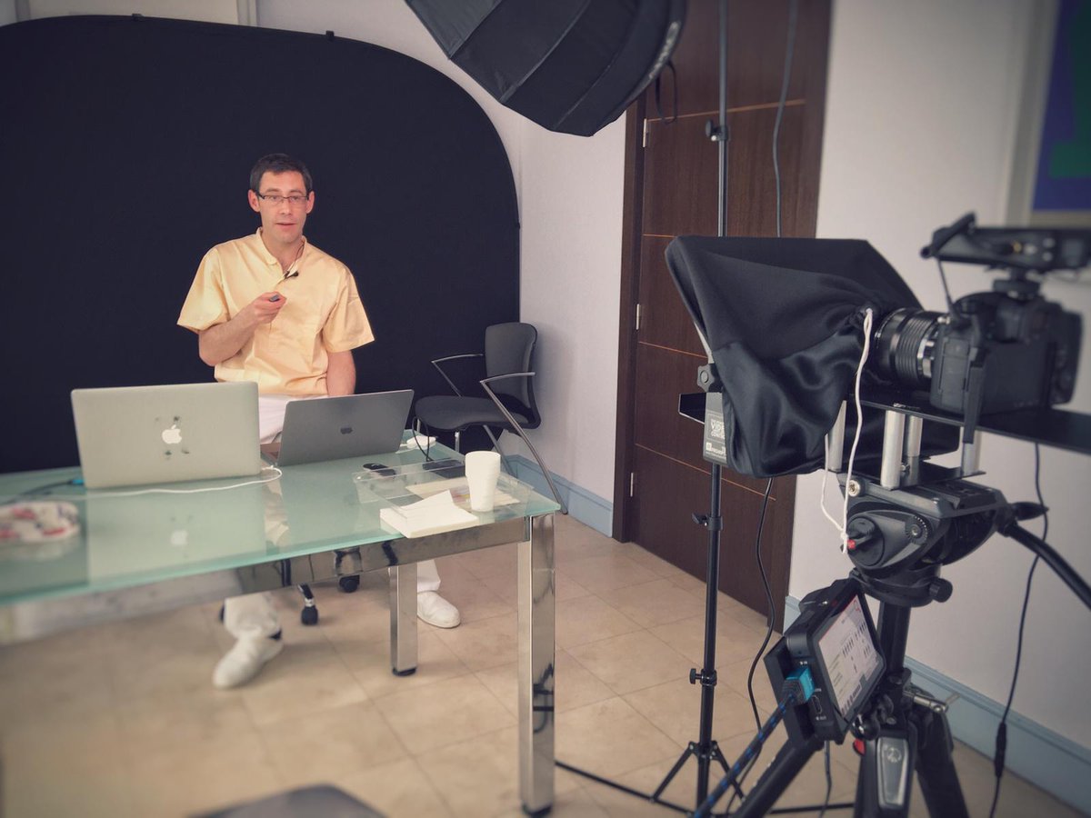 OsteocomES's tweet photo. 🎥En Madrid con el Dr. Ignacio Sanz produciendo su video curso en Español!
🇪🇸oS gusta?
#osteocom #DentalLearning https://t.co/IixhfwhbJe