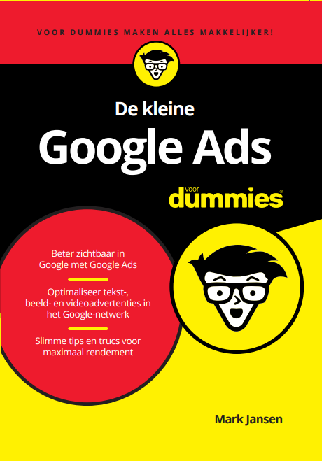 Vanaf nu verkrijgbaar in alle (online) boekhandels!

Gesigneerde exemplaren bestel je hier: seo-voor-dummies.nl/boeken/ #google #sea #googleads #googleshopping #ooseoo #googleadwords #googleadvertising