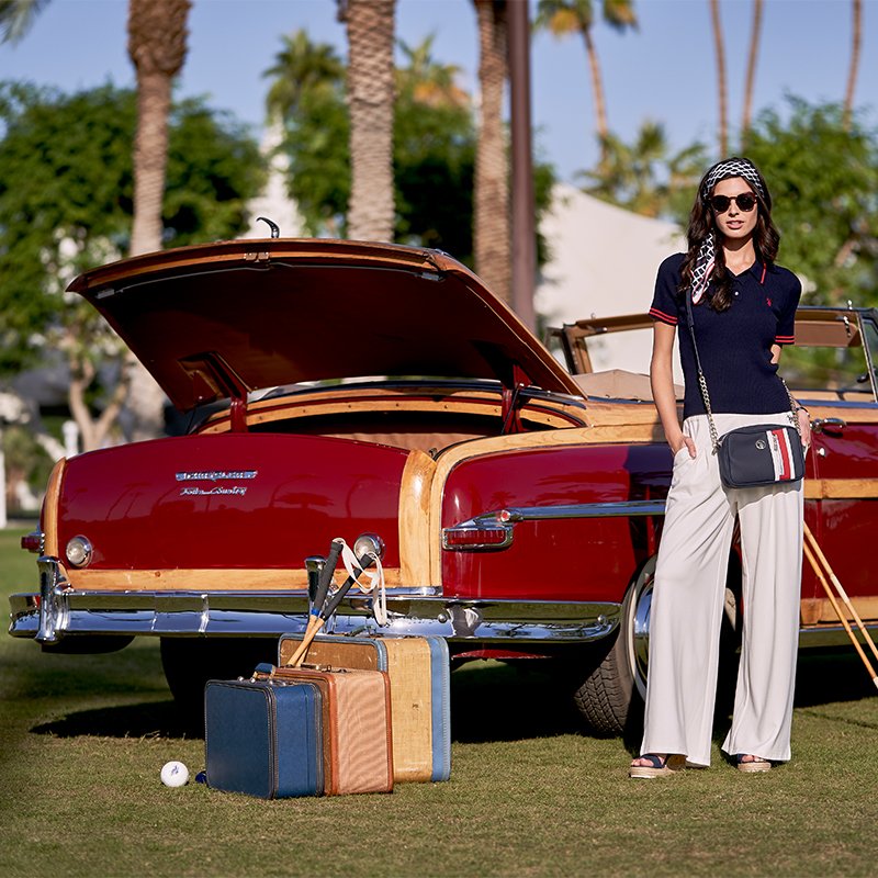 A sophisticated spin on red, white and blue. #USPoloAssn #USPAlife