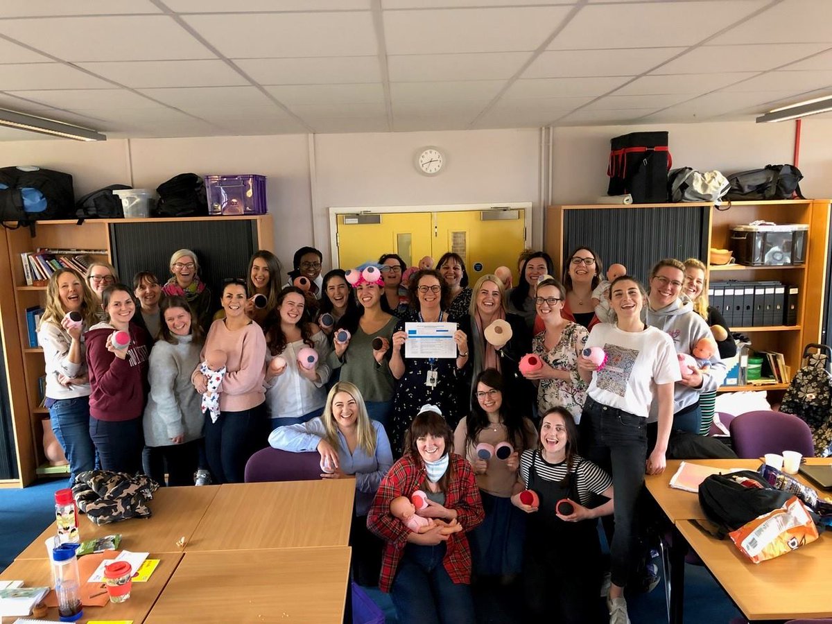 A big well done to students and staff of our @brightmidwifery degree for achieving @UNICEF Baby Friendly Initiative accreditation 🚼🍼

Read more: bit.ly/2InayI6