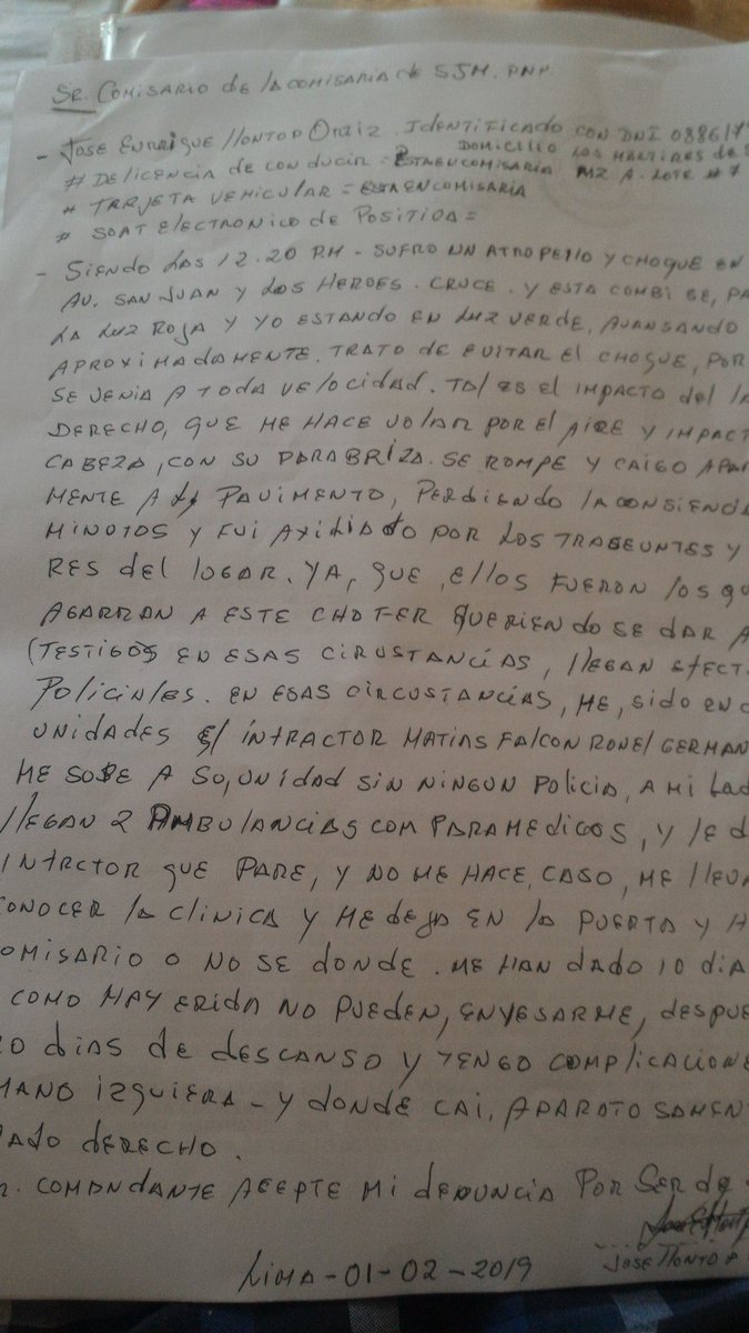 JoseLLontop17's tweet photo. @VeroLinaresC @veronicalinares @VeronicaLinares Gracias por interesarse en Mi caso y abuso y corrupcion , habiendo denunciado a Ispectoria general,solo quiero justicia ...gracias ...Mi # de celular 991059827... https://t.co/QiWbxyoKK3
