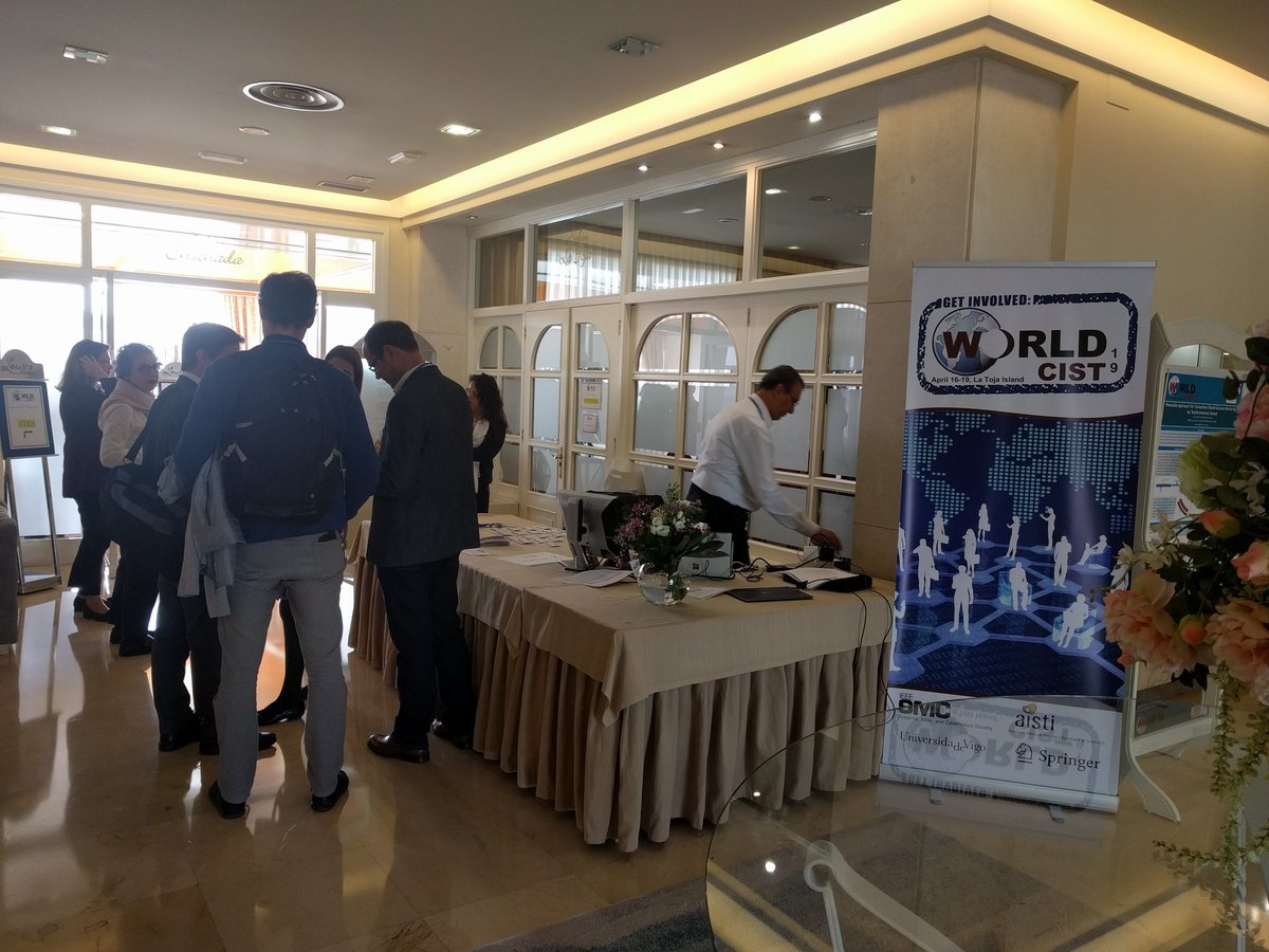 CristianaI14's tweet photo. #WorldCIST2019 conference is on! Networking opportunities for @beiaconsult through the presentation of "#LegoMethodology Approach For #CommonCriteriaCertification of #Iot #Telemetry" paper #isolation #WirelessCommunications #ODSI #ToR_SIM #PARFAIT @SealedGRIDH2020 @SafecareP https://t.co/uIP7uEnAUV