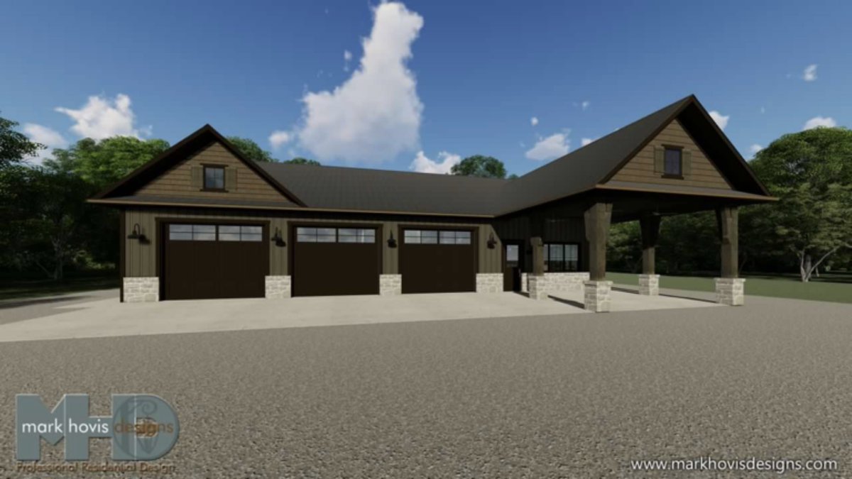 MarkHovisDesign's tweet photo. Shop/House design,weekend getaway,hunting cabin,3 bay shop,master suite, bunkroom,outdoor covered area. Rustic old world feel. Let us know what you think.  Comment, share and like.  #shouse #shop #house #weekend #getaway #rustic #oldworld #retreat #markhovisdesigns https://t.co/w0szE0JUDj