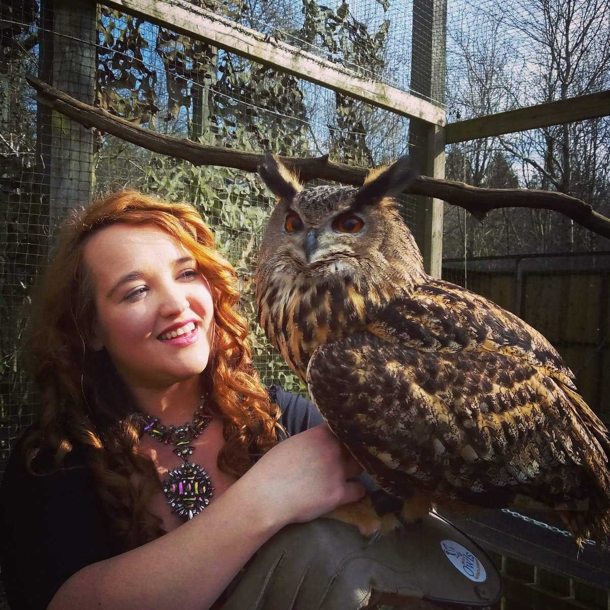 Harley and I at #worldofowls 
🦉♥️🦉♥️🦉♥️🦉♥️🦉♥️