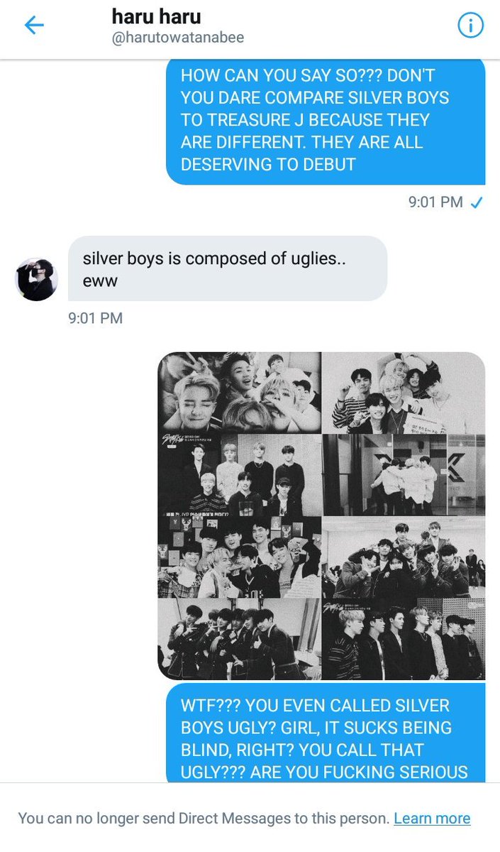 pjihoonies's tweet photo. wtf, this girl is so disgusting i am mad right now. she even called silver boys ugly????? she’s crazy 🤦‍♀️ https://t.co/6DxAWpbmMx