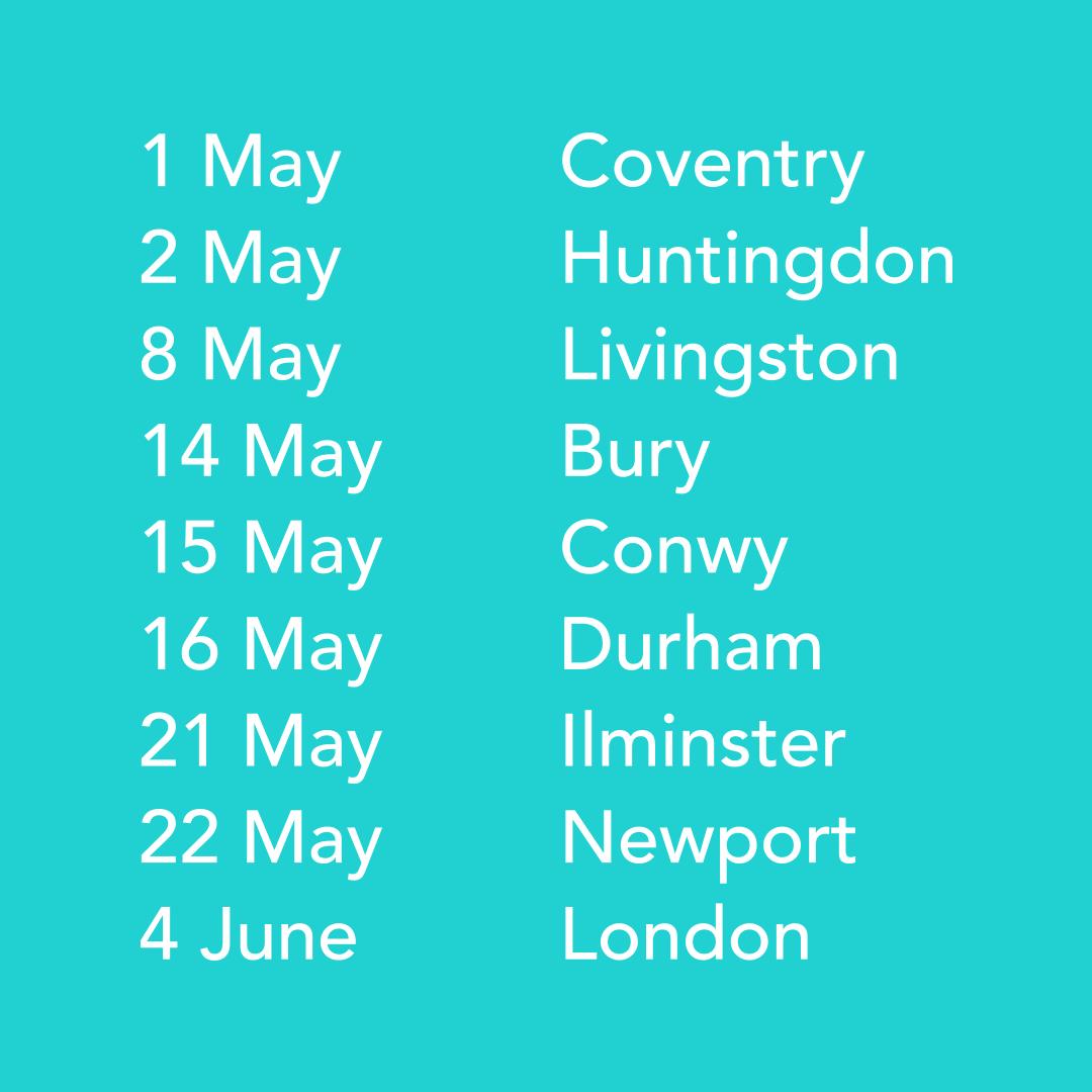 📢With only 2 weeks to go until the start of the Tunstall digital roadshows, were delighted so many of you have signed up to attend. Still not booked? follow the link to sign up to a roadshow near you. #hearwhatsnew #digitalroadshows19 uk.tunstall.com