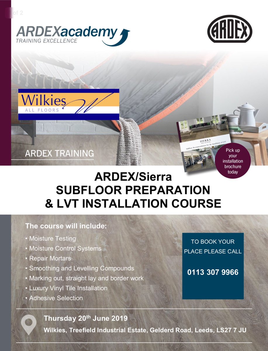 Wilkies Flooring On Twitter Are You Looking For Free Training On