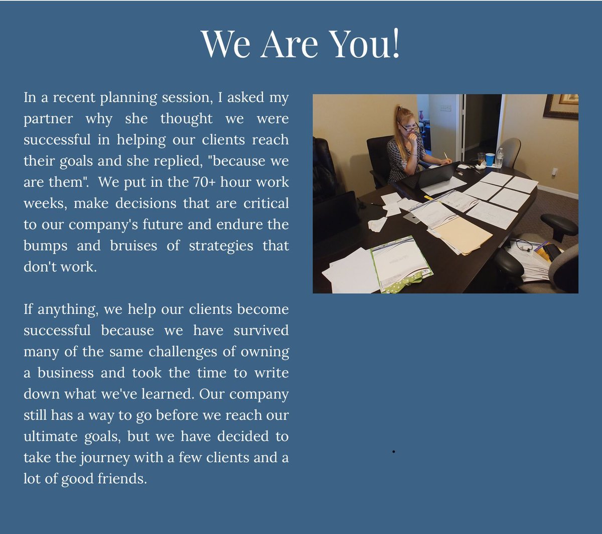 RBSOcala's tweet photo. We are you! #success2019 #rbsknowledge #vision #planning #business #businessstrategies #rbslibrary https://t.co/1L7jJNQORA https://t.co/vyYzV8Skdu
