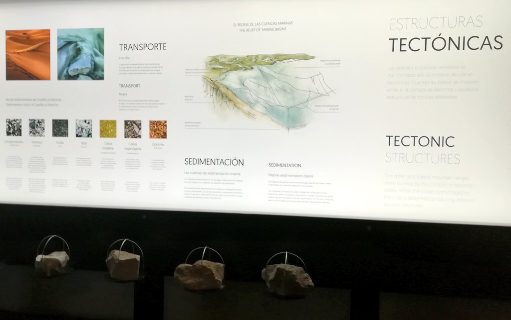 ciencia_mujeres's tweet photo. ¡Estamos de visita en el Museo de Ciencia de Castilla-La Mancha! Muy recomendable pero, sobre todo, nos ha encantado el área de #Geología. Si vosotras también tenéis el corazón de roca, no os lo perdáis.🤗
#divulgadoras #AllTheScienceLadies https://t.co/RkHIBAIIOh