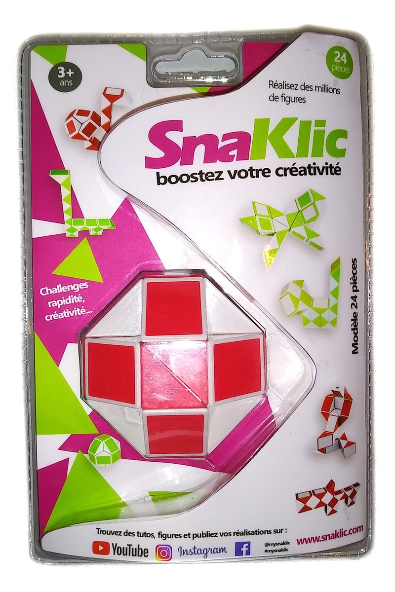 snaklic's tweet photo. Snaklic 24 pièces, niveau débutant, réalisez des milliers de figures en vous amusant ! 14.99€ livraison gratuite sur https://t.co/tNQQFPUA0V (disponible en plusieurs tailles et coloris) #cassetete #snaklic #jouet #fun https://t.co/35JapkCdpG