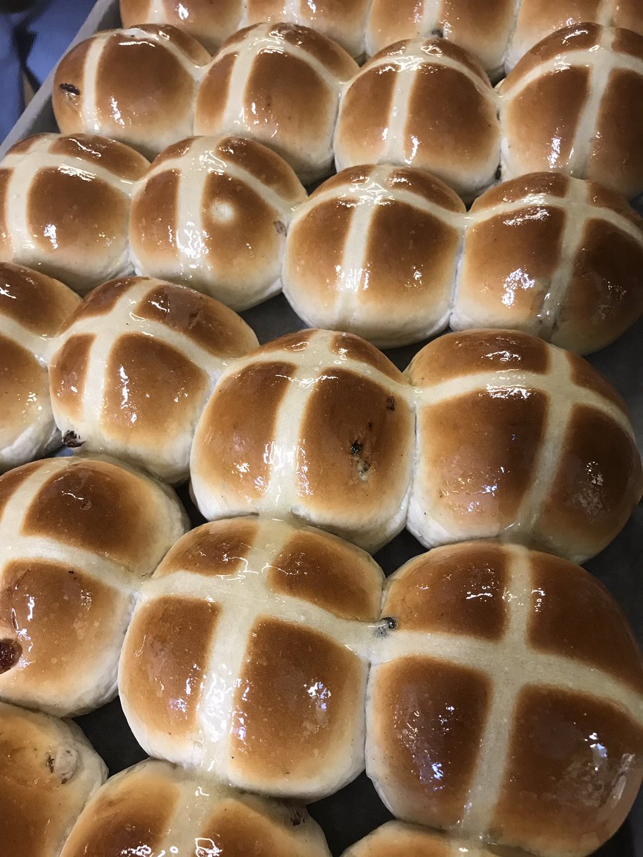 #hotcrossbuns #delicious <a href="/GobbyChef/">David Mooney</a> <a href="/visitnorthwich/">Visit Northwich</a> <a href="/_makersmarket/">Makers Market</a>