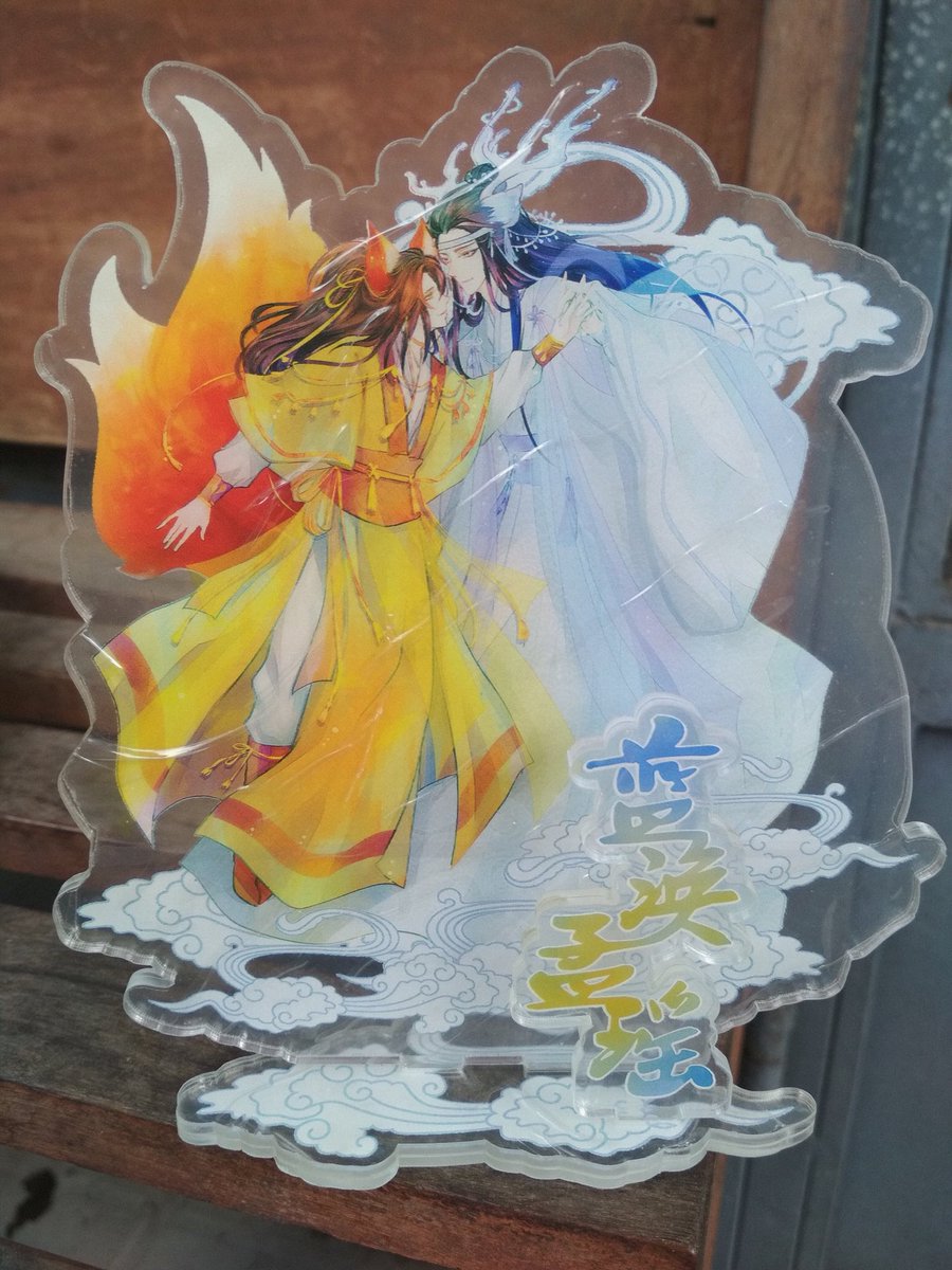 Hmmmmmm... I have to resell this standee testing-print ( no additional fee, just printing fee ) to continue test print at another shop TT^TT... but shipping is a big problem so I failed ... :cry: 
(( just sharing since I'm hopeless ))