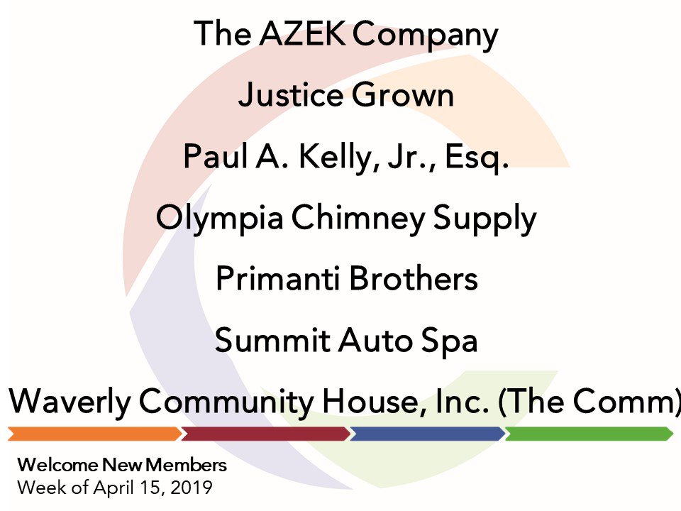 ScrantonChamber's tweet image. Welcome to our newest members! @JusticeGrown @primantibros @SummitAutoSpa @WaverlyComm