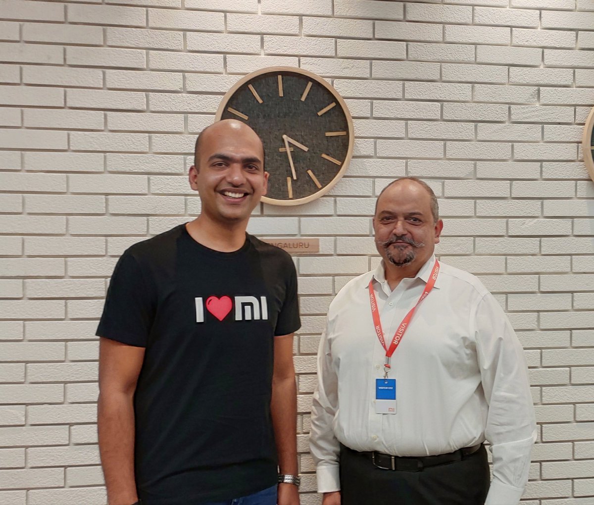 Great meeting Porush Singh, CEO/President of <a href="/Mastercard/">Mastercard</a> India &amp; S. Asia. We discussed digital payments &amp; financial services.

At #Xiaomi, we are expanding into digital payments. Last month we launched #MiPay, one of the simplest payment platforms 😇

#India ❤️ #DigitalIndia 🇮🇳