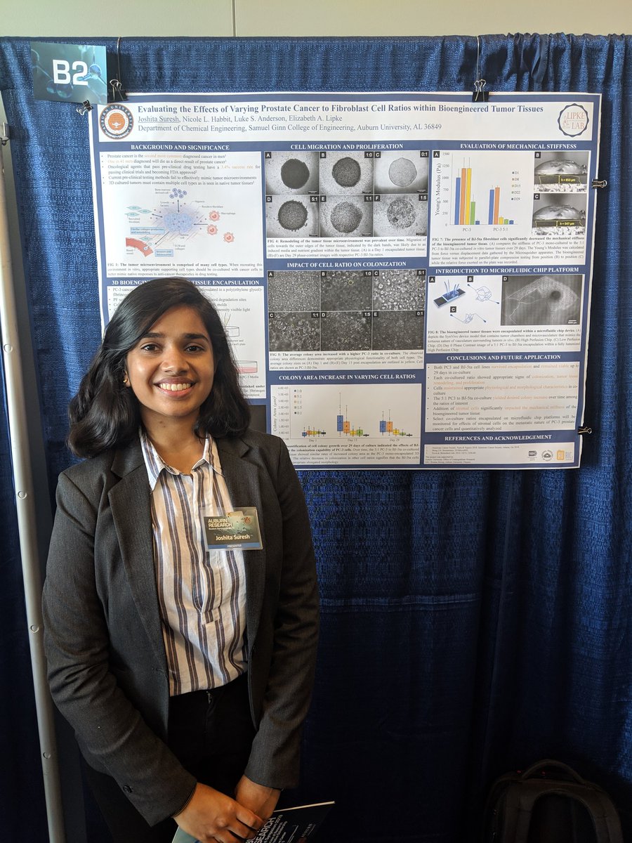 LipkeLab's tweet image. Lipke Lab undergraduate researchers Gabi, Michaela, Joshita, Emma, Bryana, and Luke, as well as graduate researcher Iman, all presented their work at the Auburn Student Research Symposium. We are so proud of their hard work and dedication to the Lipke Lab! #WarEagle
