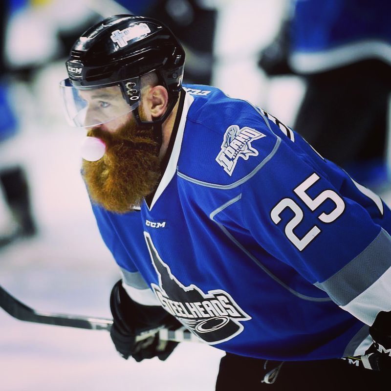 thephpa's tweet photo. Show us a playoff beard better than Colton Saucerman’s? We’re waiting... https://t.co/cJzvLwzV5D