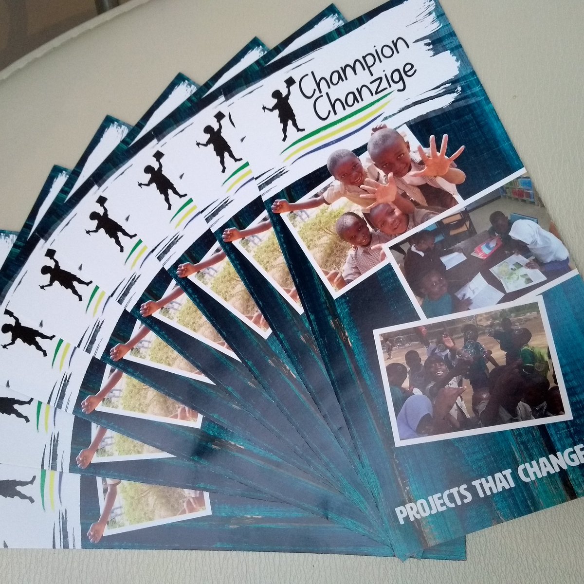 Love our new leaflets! Thank you so <a href="/Oxted_Colour/">OCP</a>. Such a generous donation, masses of leaflets all printed for free! #Charity #Tanzania #donate
