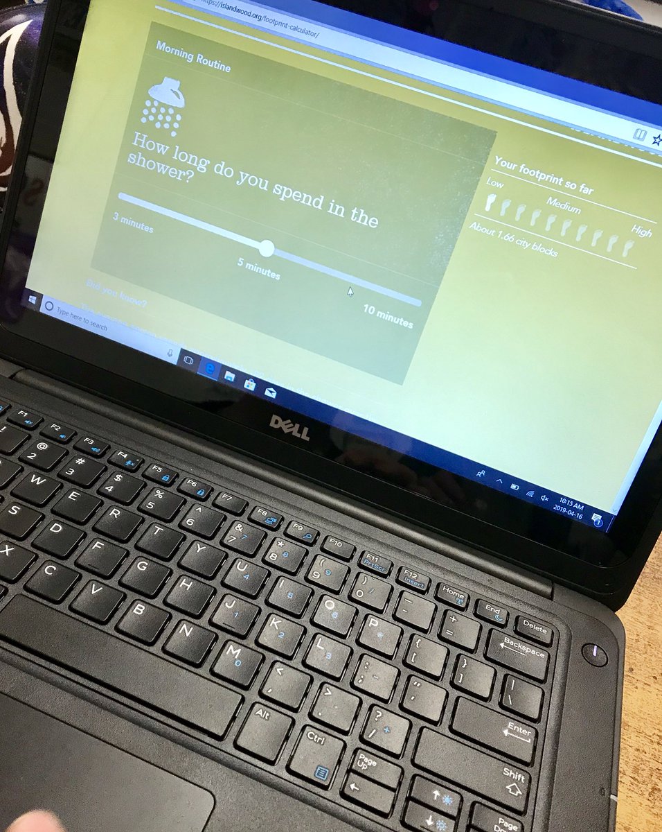 mrscroftsclass's tweet photo. It’s #trashlesstuesday @StJoesActon   We made sure to bring litterless lunches today, &amp; calculated our Ecological Footprints to discover ways we can individually help our 🌍 Earth! ♻️ Some common tips: shorter showers, riding bikes, &amp; using metal utensils instead of plastic! https://t.co/QT2HsD3J5P