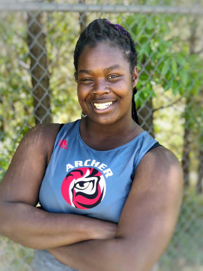 bjaj1's tweet photo. Congratulations to Region 8 AAAAAAA Girls Shot Put Champion Mykhayla Carroll of #ArcherHS with a throw of 36’6 @AHSTigersSports @AHSTigersTF https://t.co/N0grRjNAIy