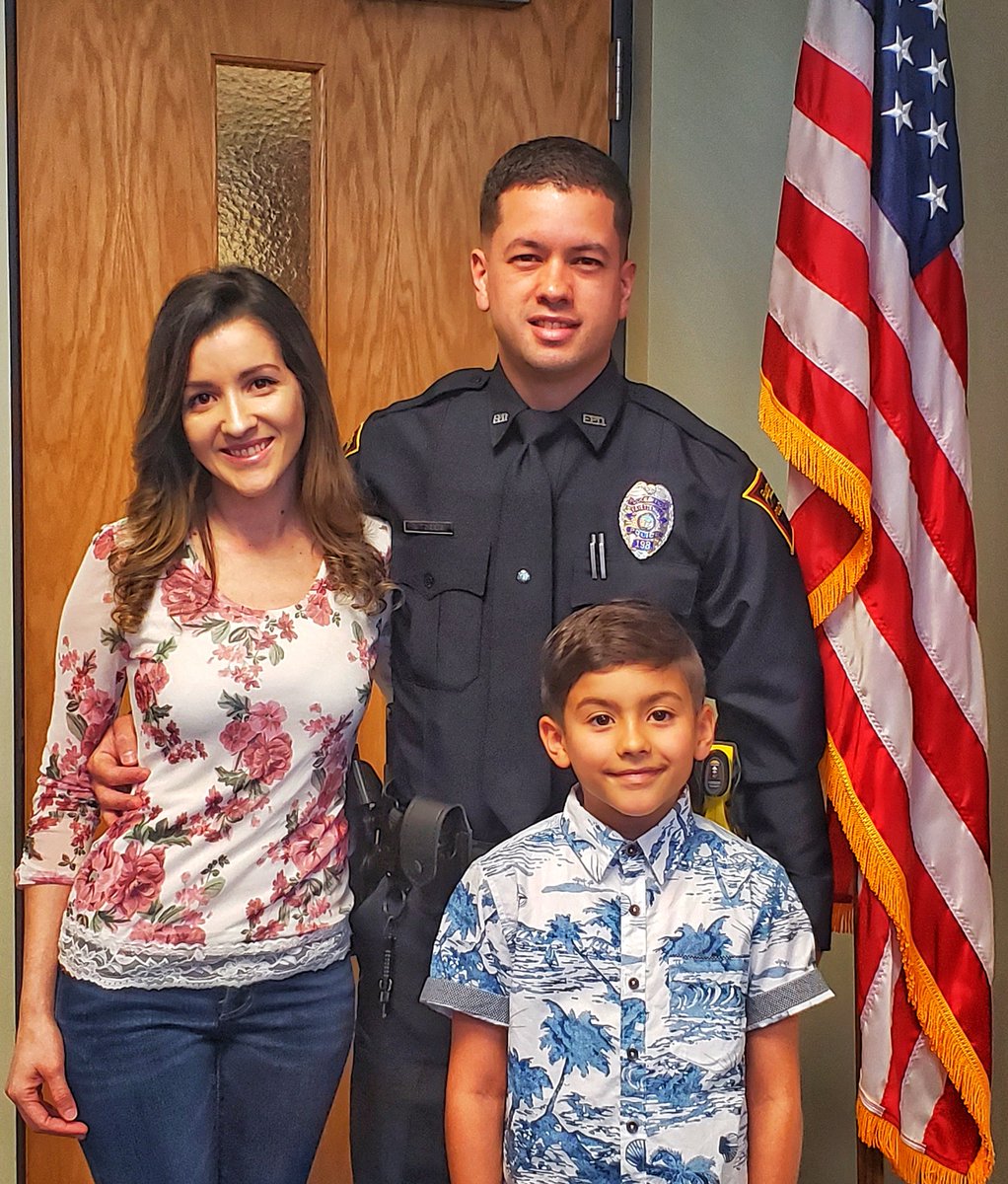 FayettevillePD's tweet photo. Join us in welcoming Officer Torres to the #FayPD family! He was sworn in as an Officer today by Magistrate Miller. Welcome! https://t.co/gTRqRrGz78