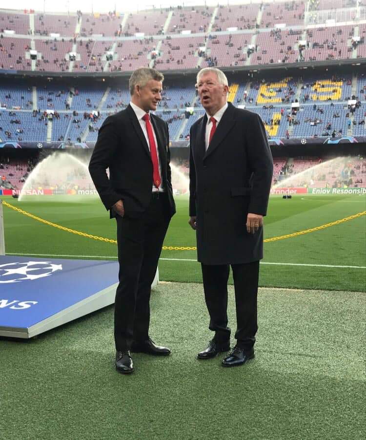 SupremeFootball's tweet photo. Reminiscing...

#ManchesterUnited won a champions league final at the Camp Nou..

The man who coached the team on the right.

The man who won it for them on the left.

#UCL #ChampionsLeague #FCBMUN https://t.co/bYtFRgaBgj