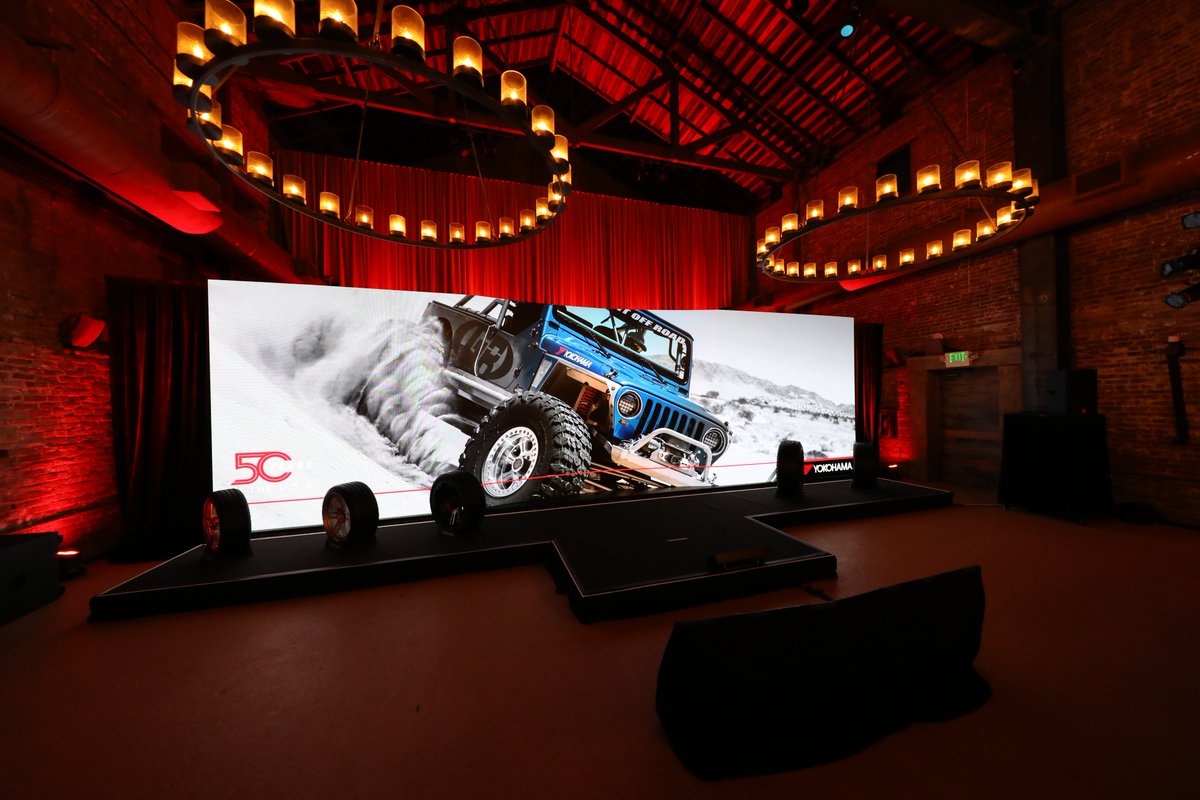 ResolutionProd's tweet photo. In collaboration with @legacymarketing, Resolution turned an 1870’s barrel room into #Yokohama’s dealer summit. Event design & concept, staging, LED display, content & animation, run of show, equipment, and labor, were all produced by Resolution.
#ResolutionCHI #ExperienceLegacy https://t.co/TAxSQP3KKC