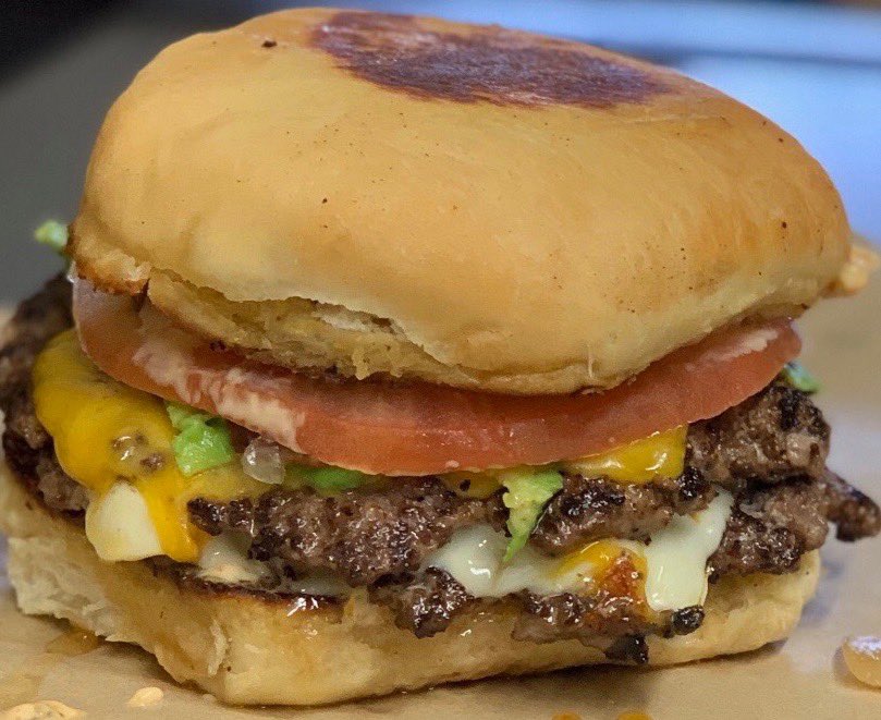 Just made this beaut! Stop by tonight from 5-10 and get 2 burgers, 2 fries and 2 drinks for only $10.00. EVERY TUESDAY