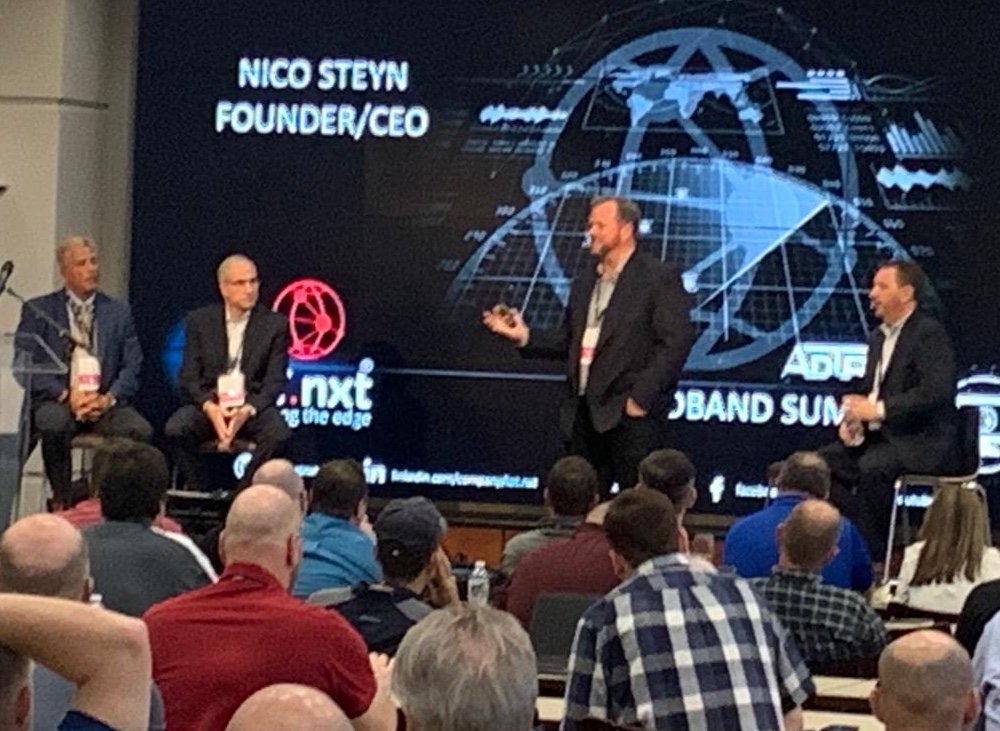 iot_nxt's tweet image. On stage now at @ADTRAN #adtranBBSS19. CEO @iotnic sharing ideas and future strategies. #IoT #IIoT