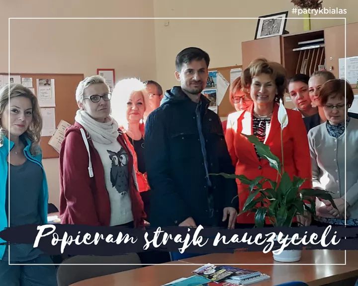 patryk_bialas's tweet image. W 💯% popieram #strajknauczycieli❗ #3LO #Katowice
Mam nadzieję,że się Wam uda.Że się uda naszym dzieciom. A przede wszystkim, że nam wszystkim uda się zrozumieć, że lepsze warunki pracy nauczycieli są wstępem do tego, żeby nam jako społeczeństwu też się udało! Wytrwajcie! 👍🤞💪