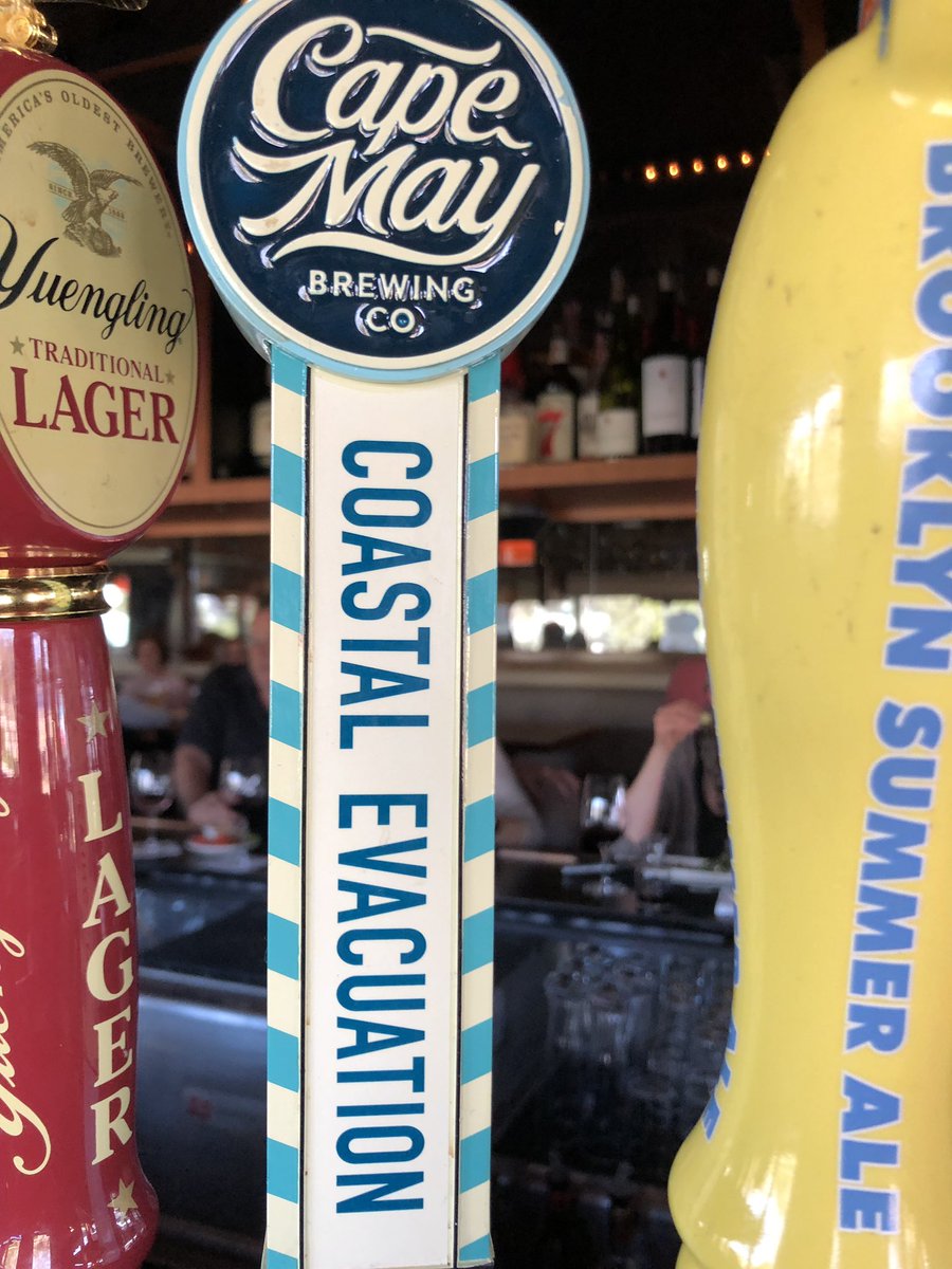 Tuesday 1/2 off all draft beers all night. Many selections including hand crafted #BEERS #wetticketbrew #capemaybrew #cartonbtewing