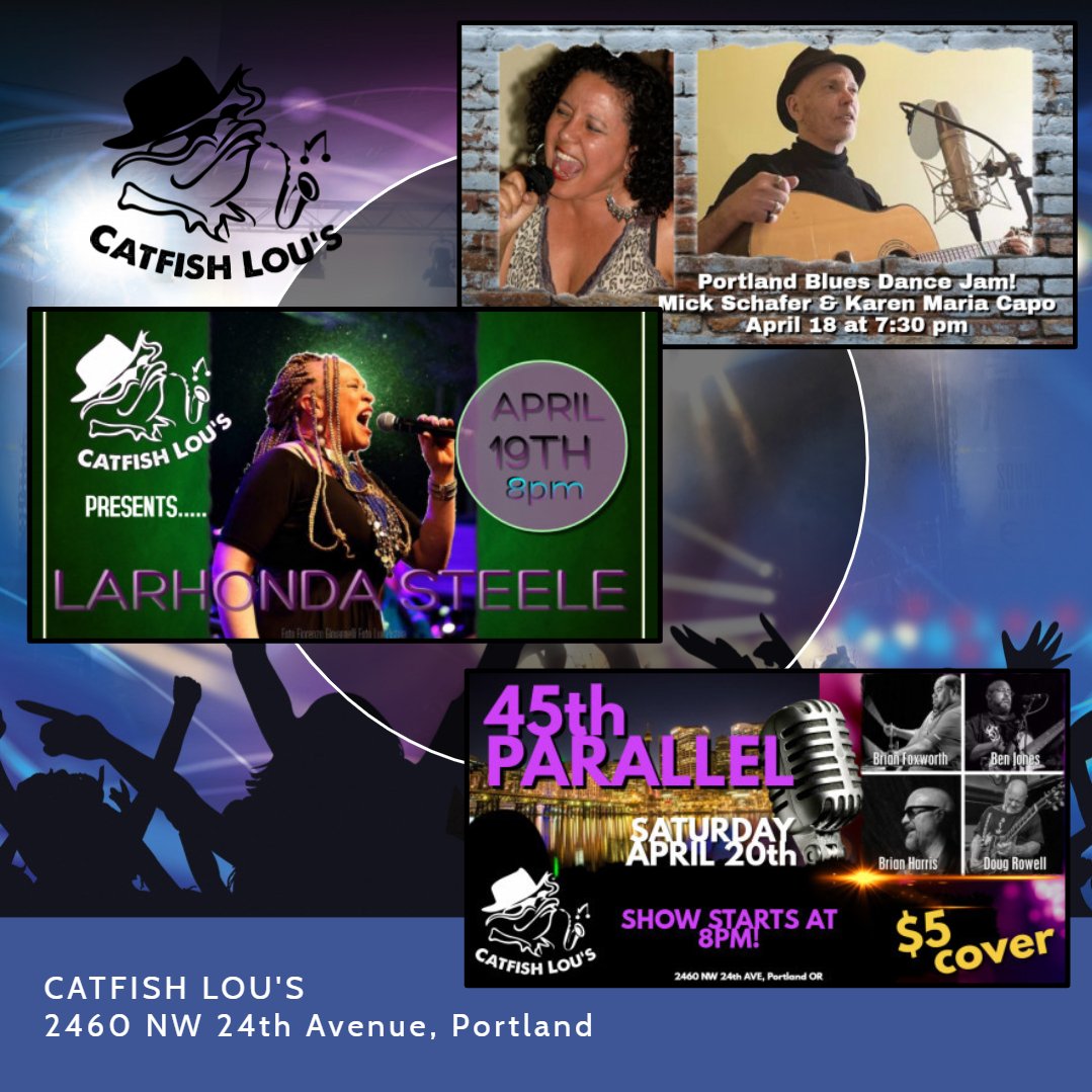 catfishlous's tweet photo. Exciting week of dance music at Catfish Lou's! #neverenoughblues #bluesdance #bluesdancers #southernfood https://t.co/GW0HJFJ5AO